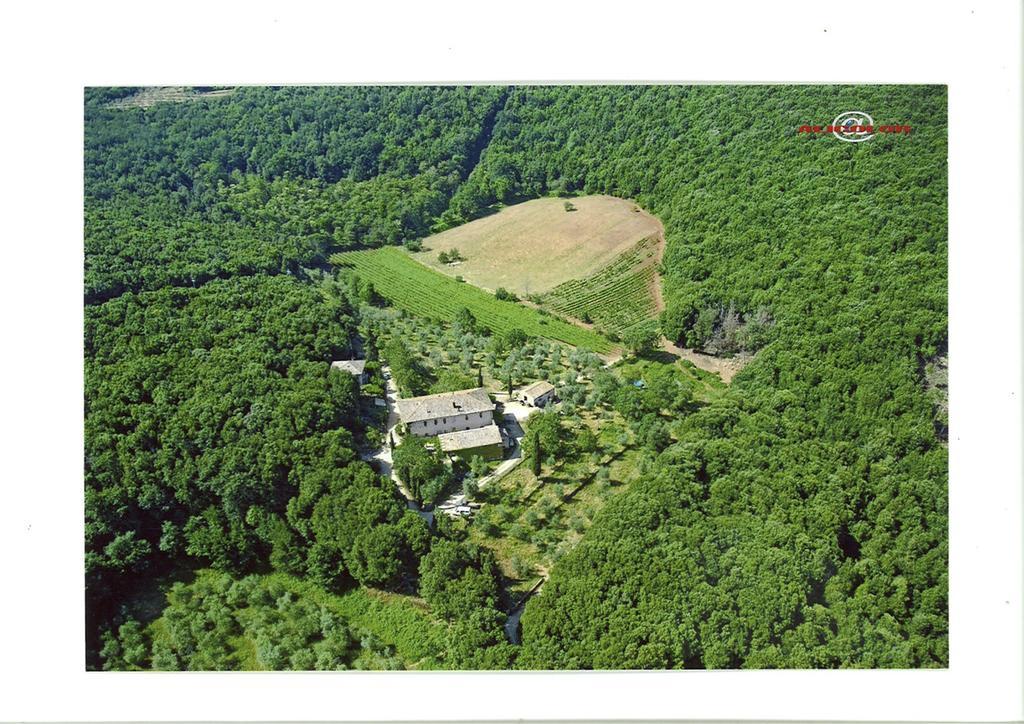 Vila Agriturismo Biologico Ebbio Monteriggioni Exteriér fotografie