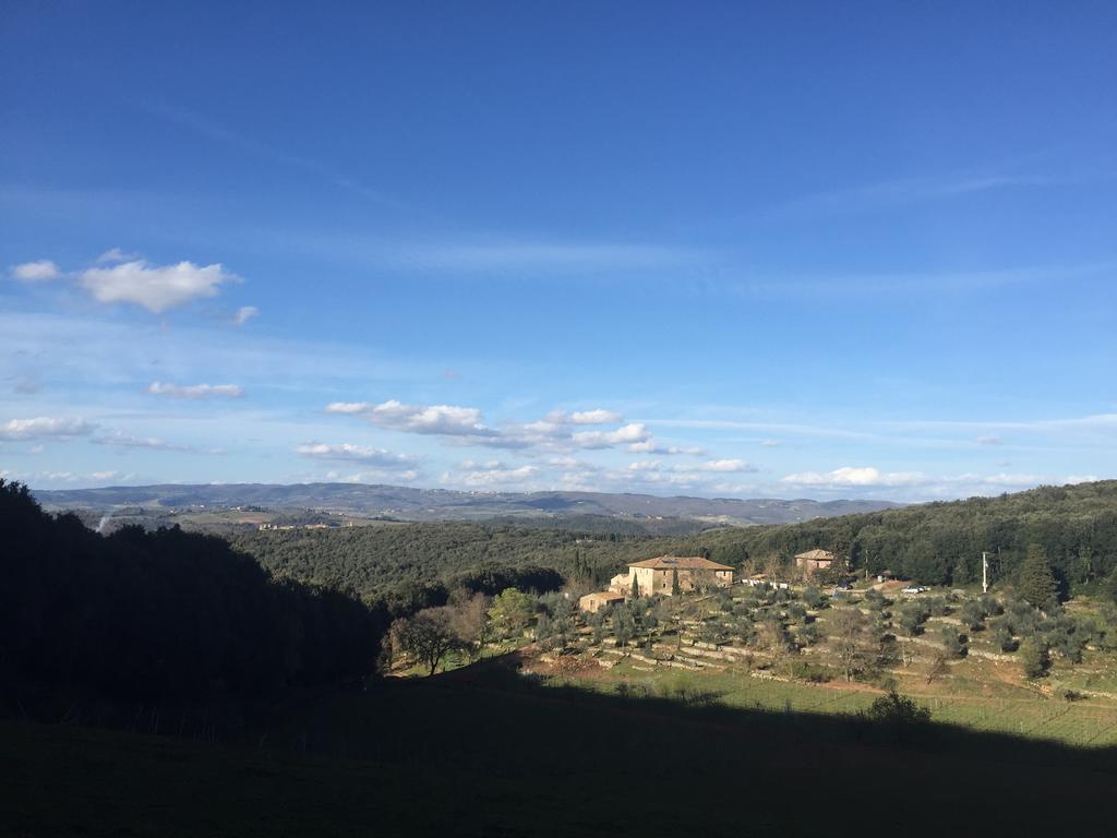 Vila Agriturismo Biologico Ebbio Monteriggioni Exteriér fotografie