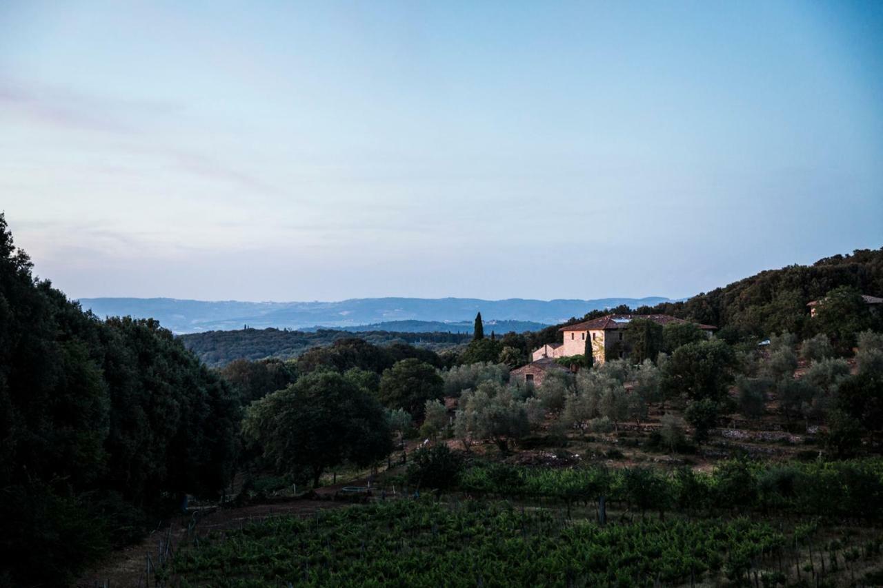 Vila Agriturismo Biologico Ebbio Monteriggioni Exteriér fotografie